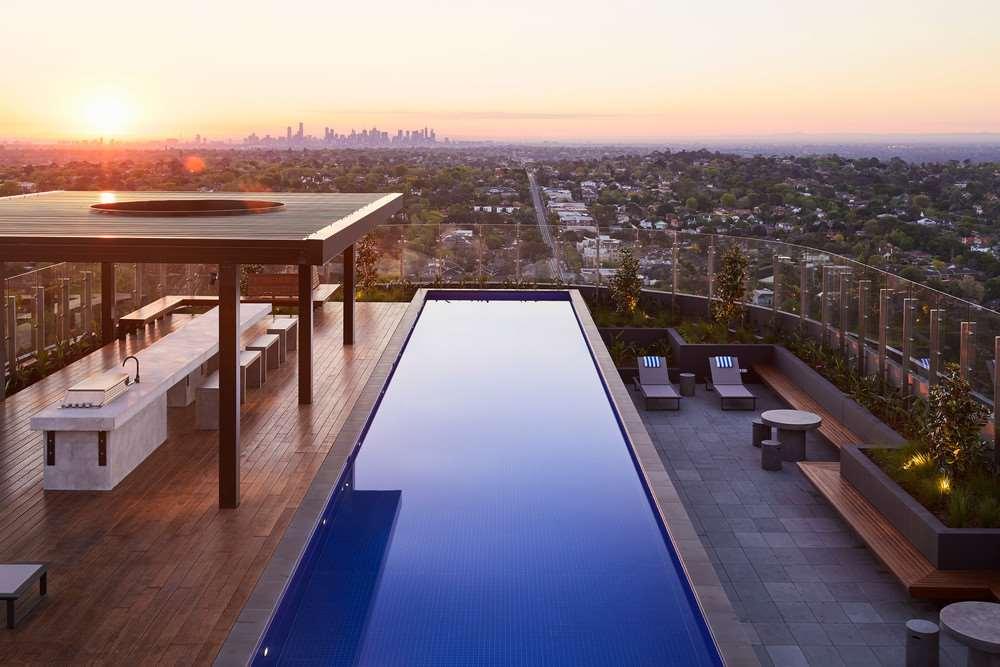 Art Series - The Chen Box Hill Servizi foto The rooftop pool at The Standard West Hollywood